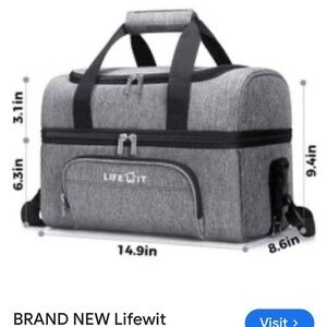 Lifewit Collapsîble Coôler Bag 27-Can Insülated Leakpröof Soft Cöoler Pörtable!